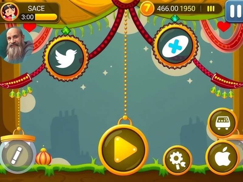 Papad Dash Delight controls and interface